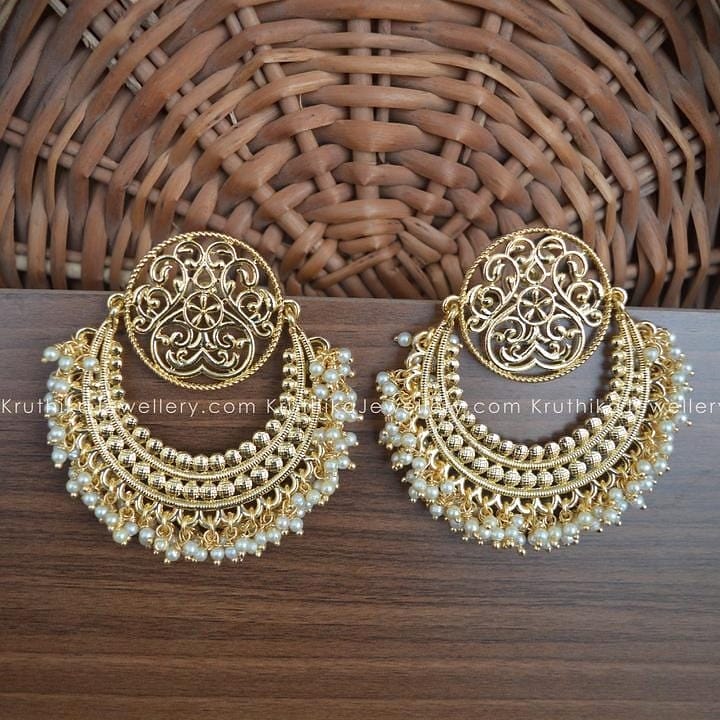 chandbali earrings designs