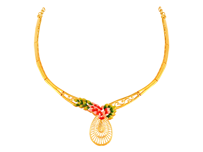 gold necklace designs in 15 grams