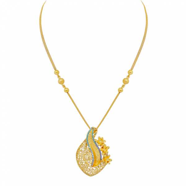 gold necklace designs in 15 grams