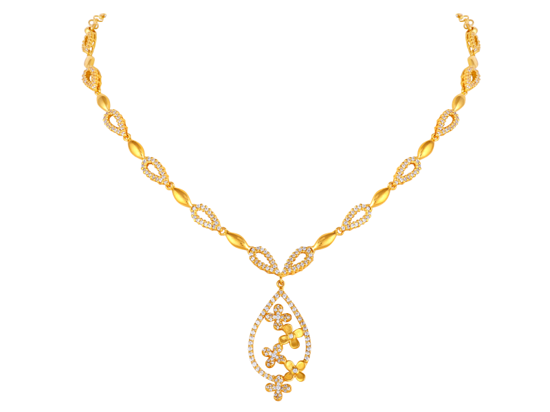 gold necklace designs in 15 grams