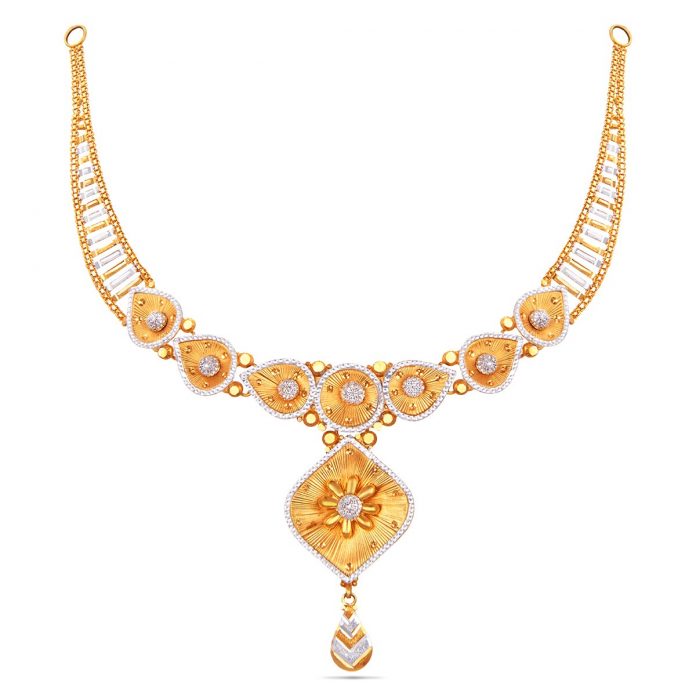 Gold Necklace Designs in 30 Grams - [ New Designs] • South India Jewels