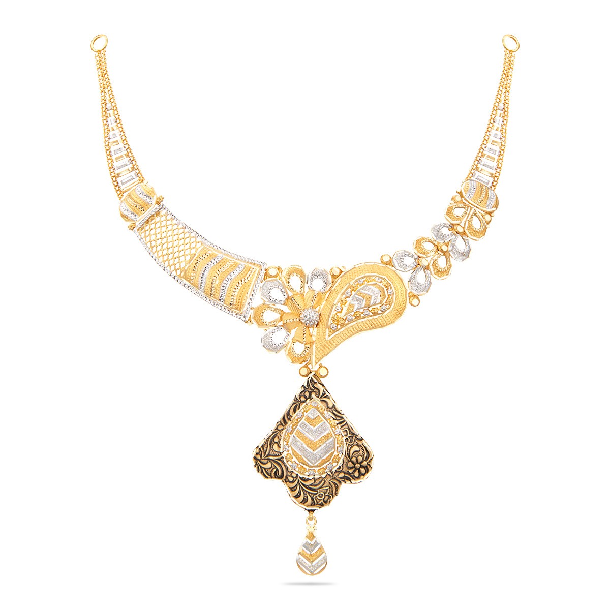 gold necklace designs in 30-grams