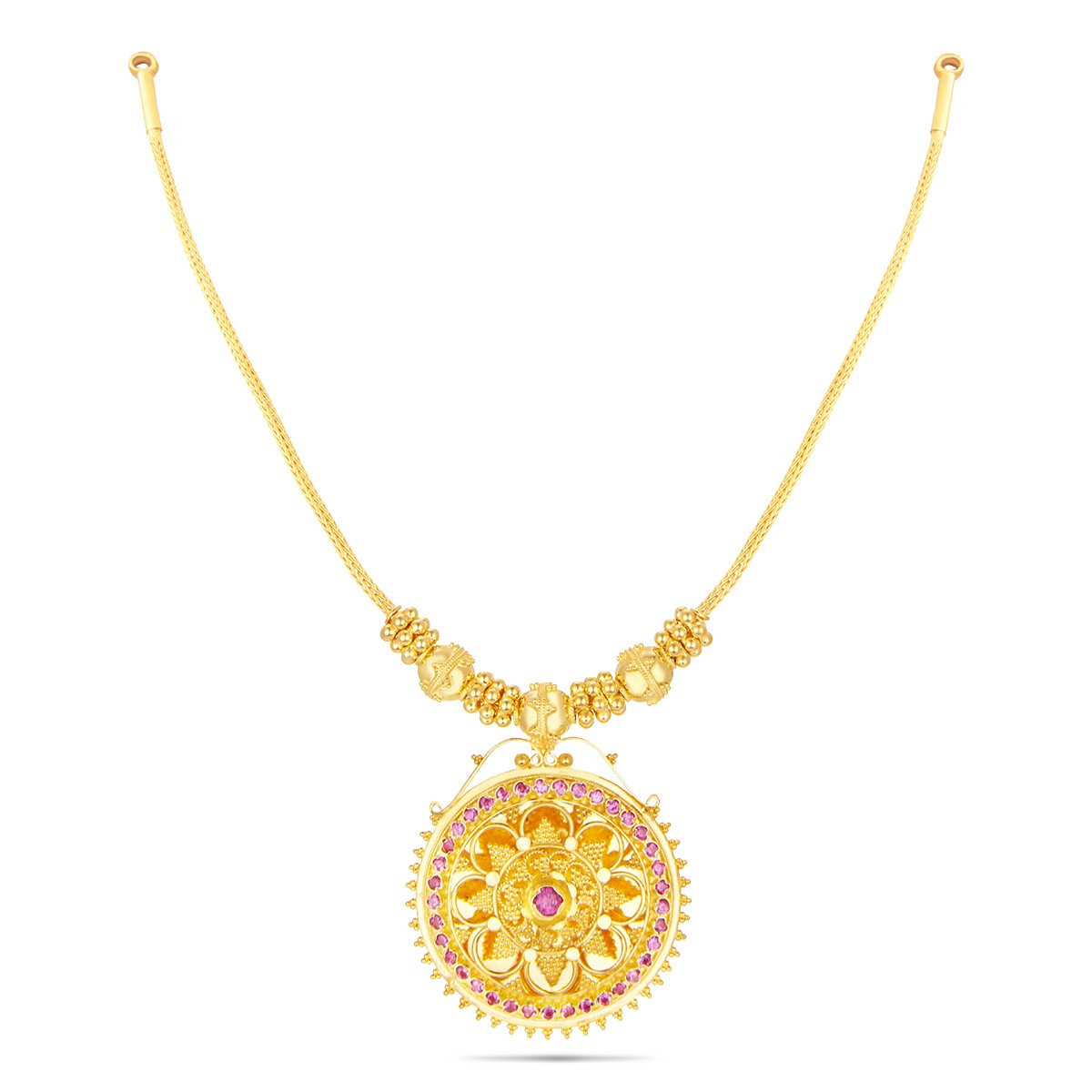 gold necklace designs in 30-grams