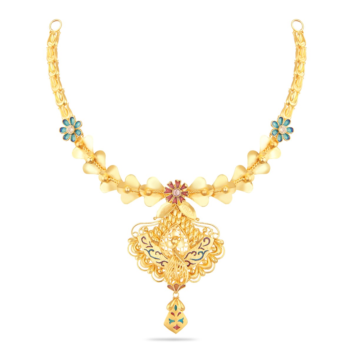 gold necklace designs in 30-grams