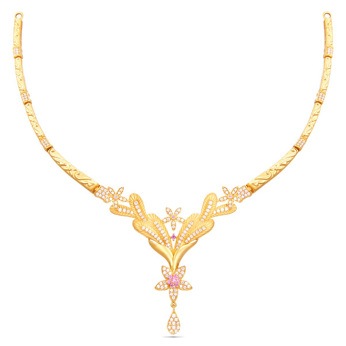 30 Ultimate Gold Necklace Designs in 30 Grams • South India Jewels