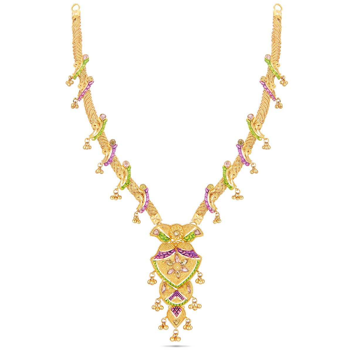 gold necklace designs in 30-grams