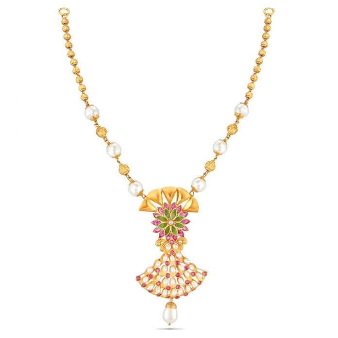 Gold Necklace Designs in 30 Grams - [ New Designs] • South India Jewels