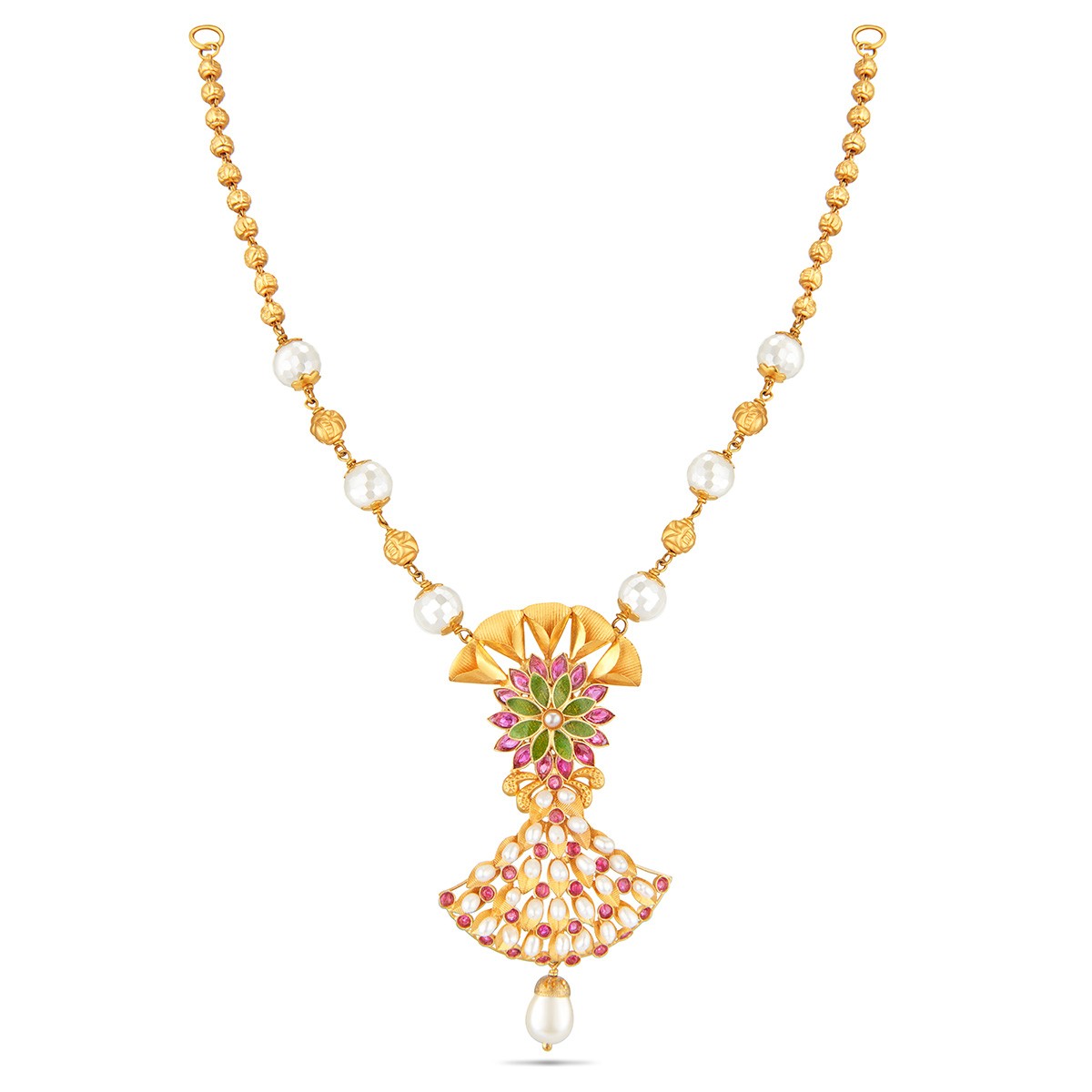 30 Ultimate Gold Necklace Designs in 30 Grams • South India Jewels