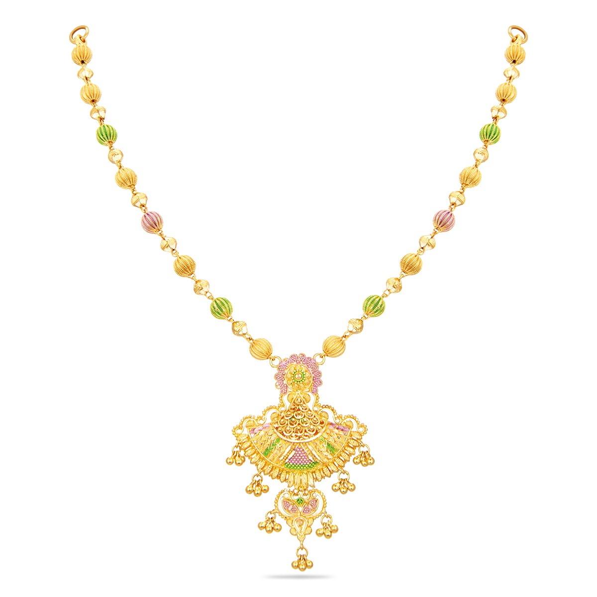 30 Ultimate Gold Necklace Designs in 30 Grams • South India Jewels