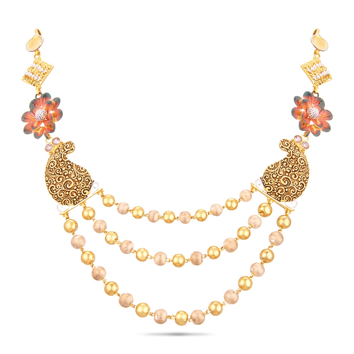 gold necklace designs in 30-grams