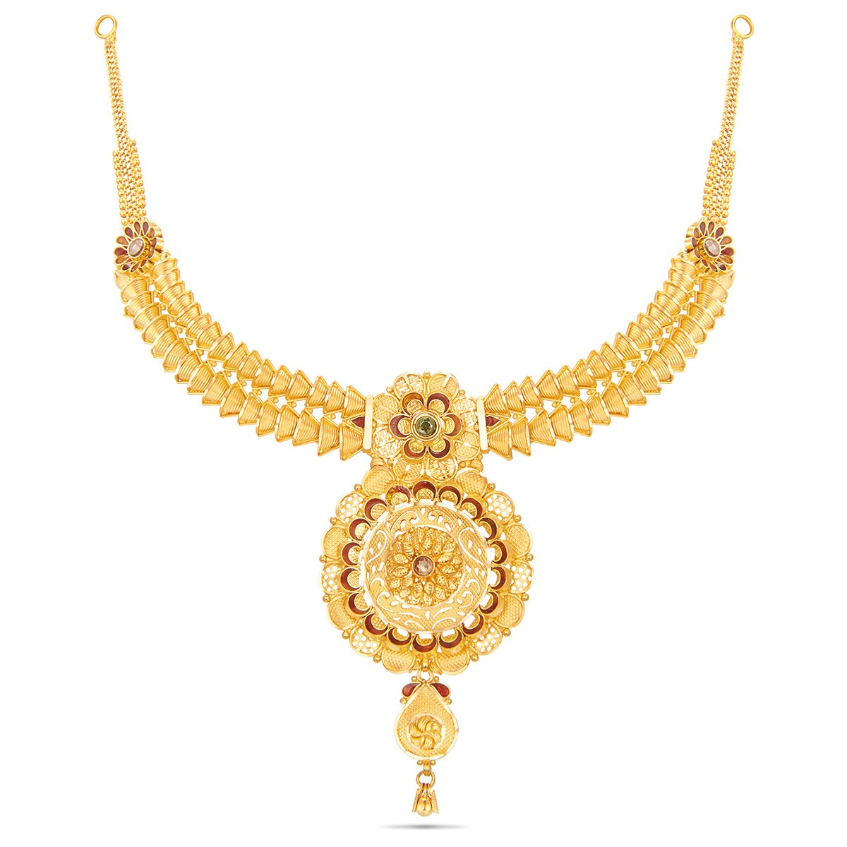 gold necklace designs in 30-grams