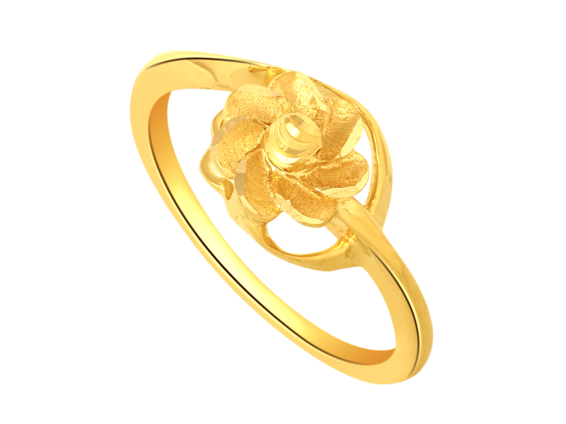 JLZB 24K Pure Gold Ring Real AU 999 Solid Gold Rings Elegant Shiny  Beautiful Upscale Trendy Classic Jewelry Hot Sell New 2023 - AliExpress