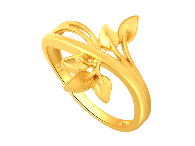 gold ring designs for females without stones