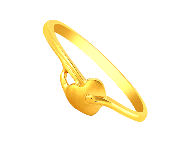 gold ring designs for females without stones