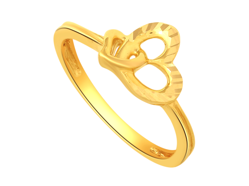 gold ring designs for females without stones