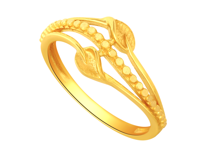 20 Stylish Gold Ring Designs With Out Stones For Women • South India