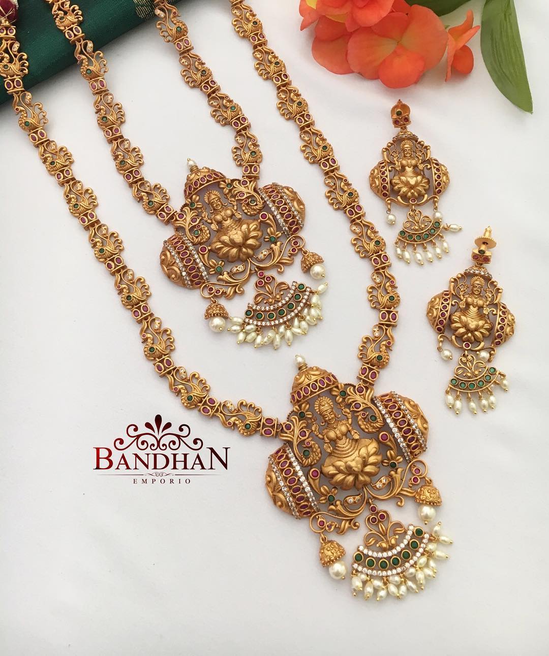 one gram gold temple jewellery online