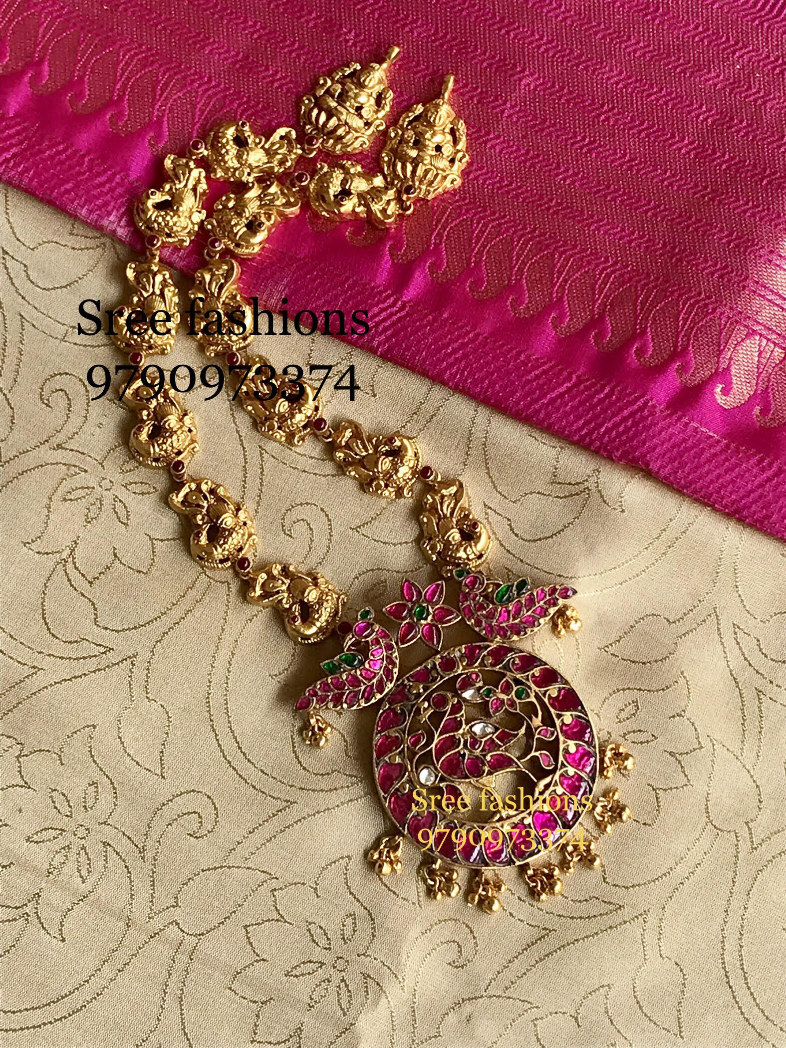 Traditional Jewellery Designs Earrings Long Necklace