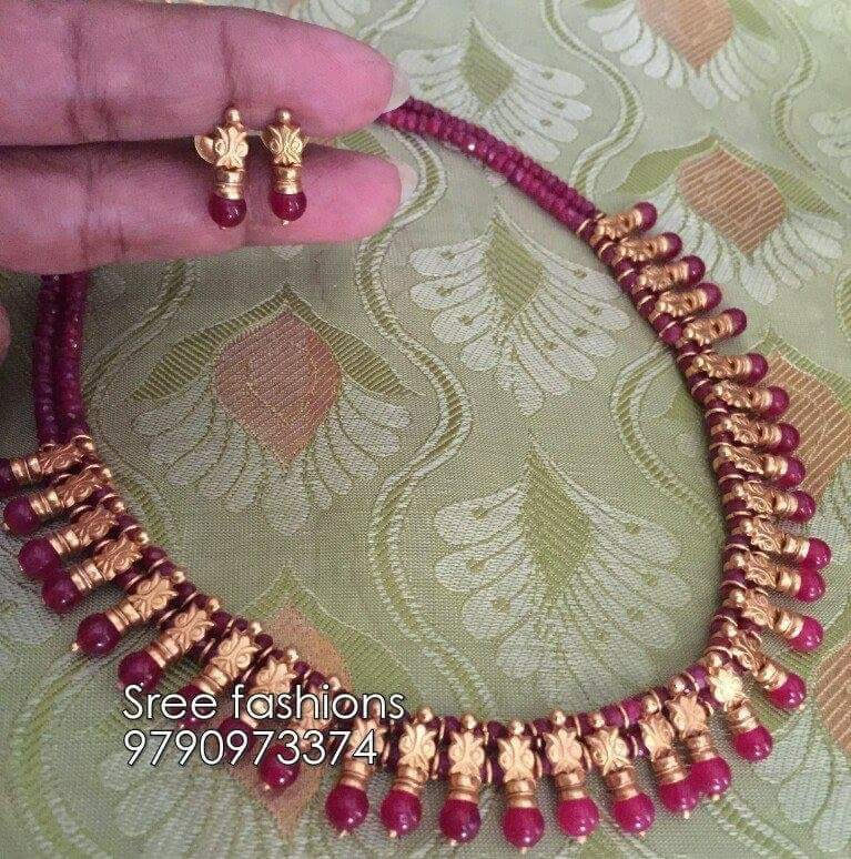 Traditional Jewellery Designs Necklace