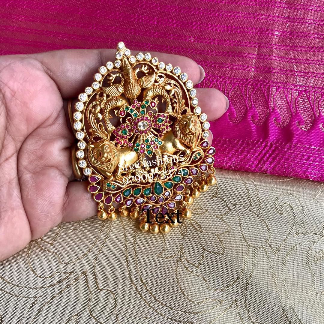 Traditional Jewellery Designs Pendant