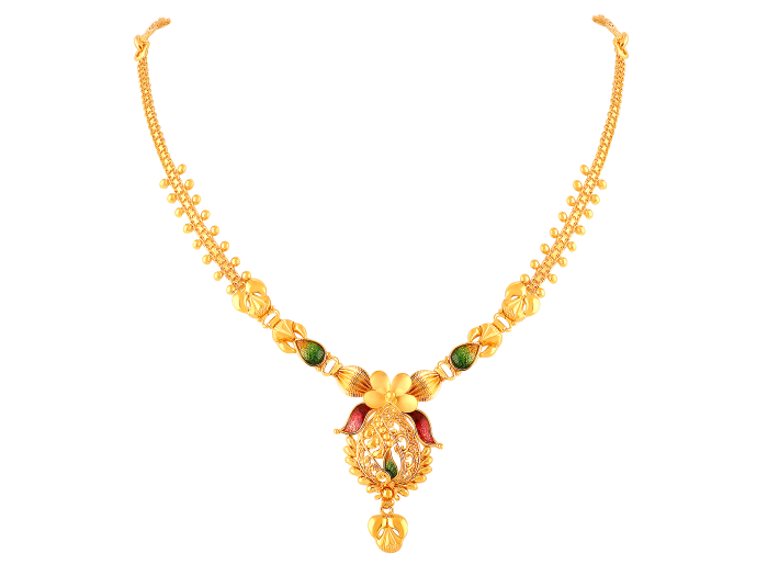 16 gram gold necklace designs