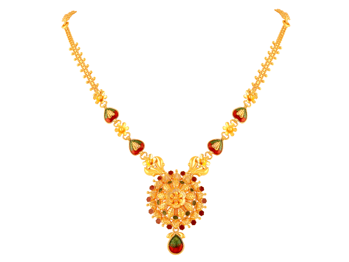 16 gram gold necklace designs