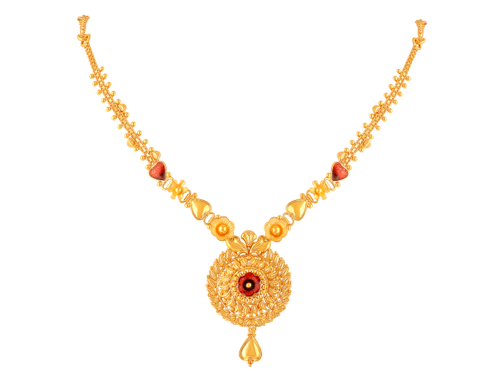 Latest light weight design's of gold chain necklaces 2018