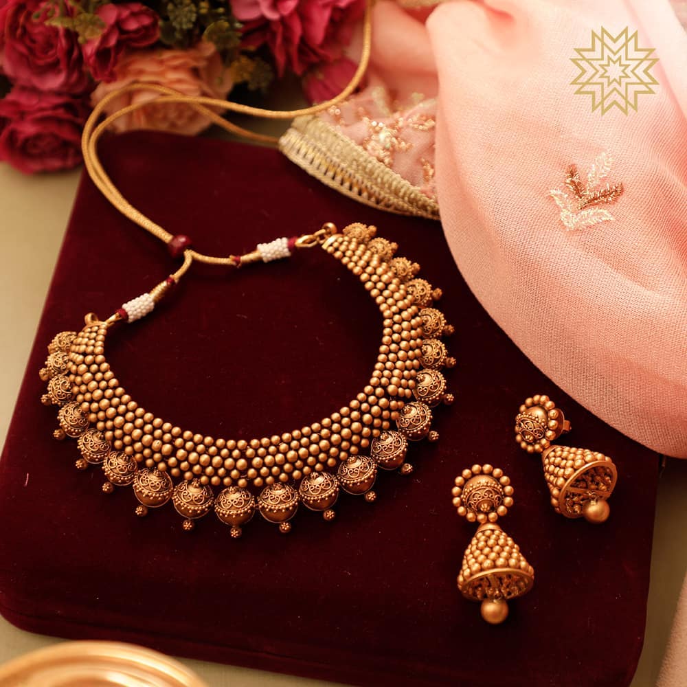 gold necklace designs images