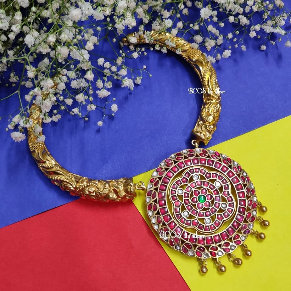 Latest necklace design hot sale 2018 in gold