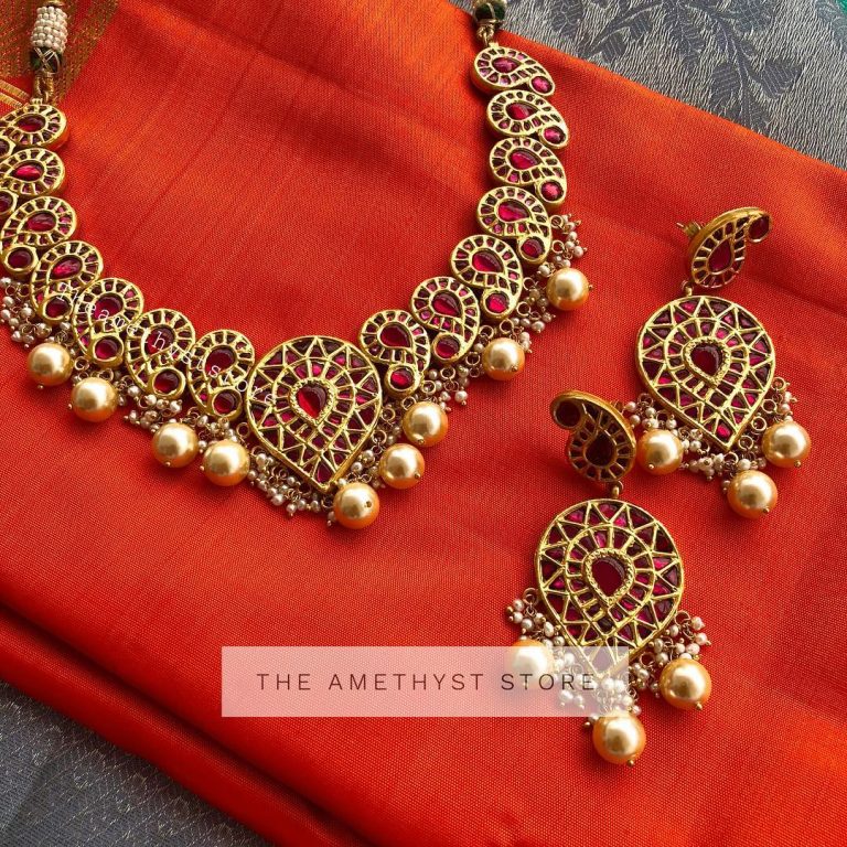 30+ Latest Necklace Designs That Are Trending This Year • South India ...