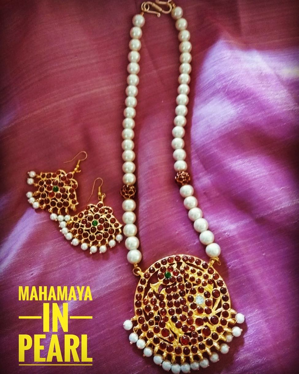 latest traditioal temple jewellery sets