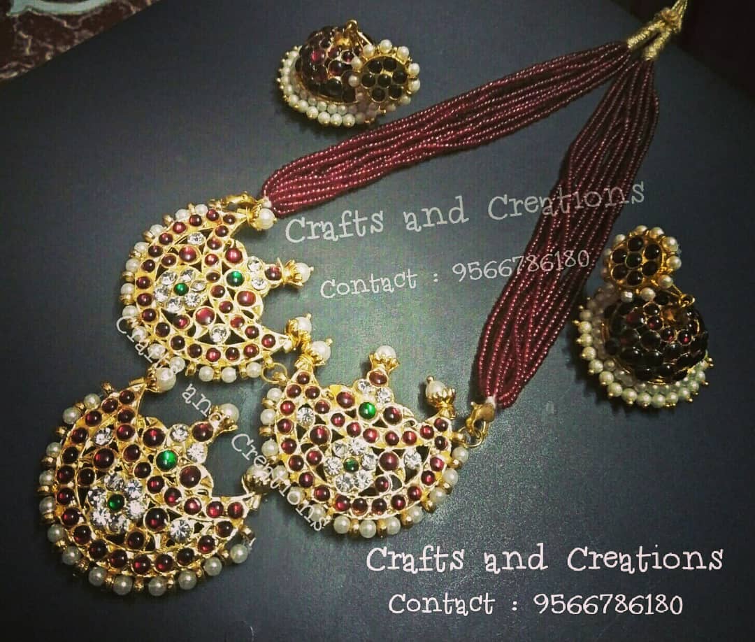 latest traditioal temple jewellery sets