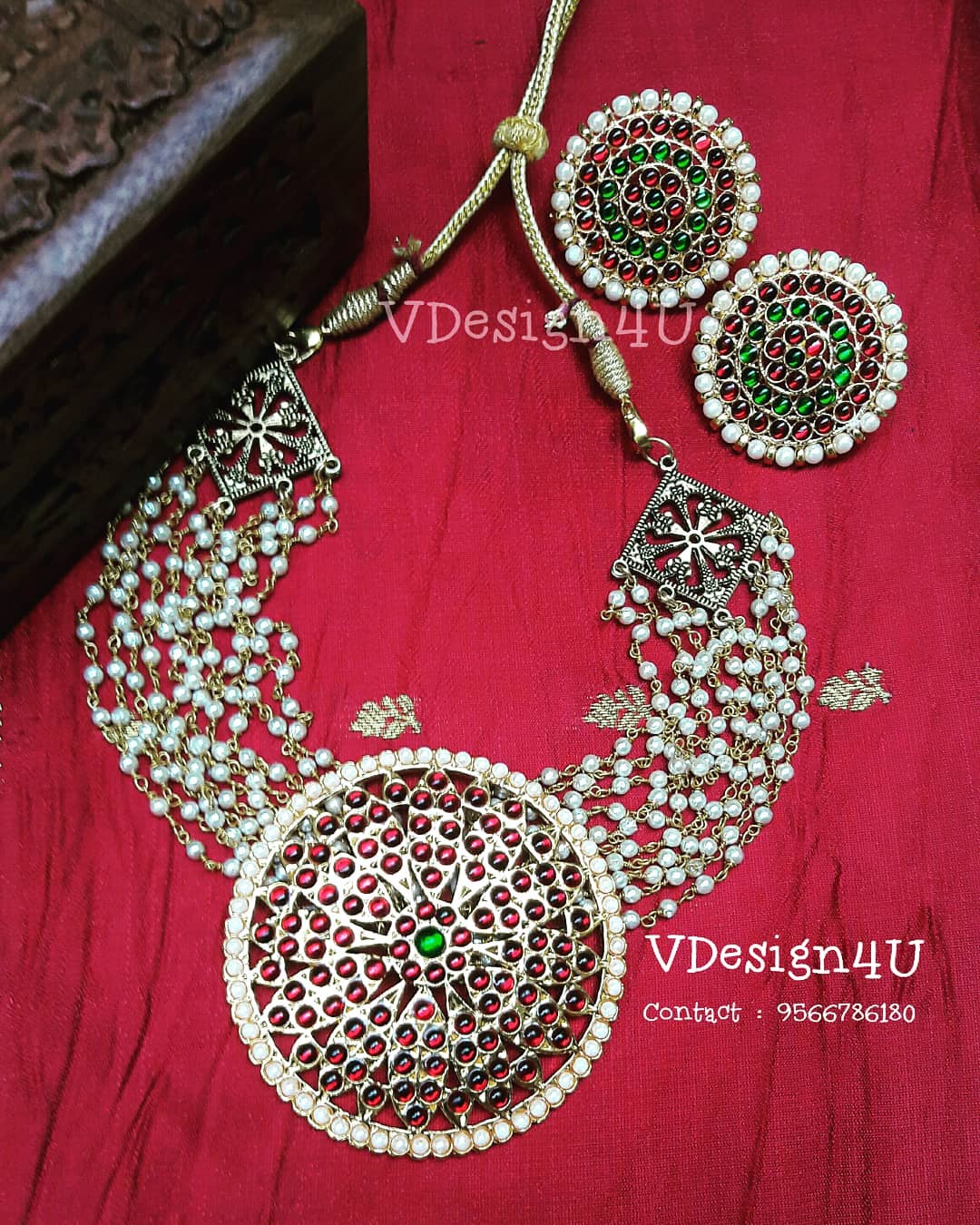 latest traditioal temple jewellery sets