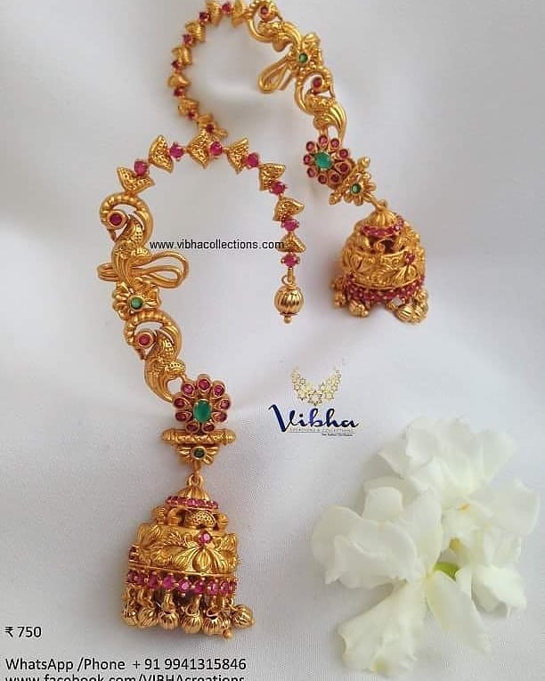 south indian style imitation jewellery designs