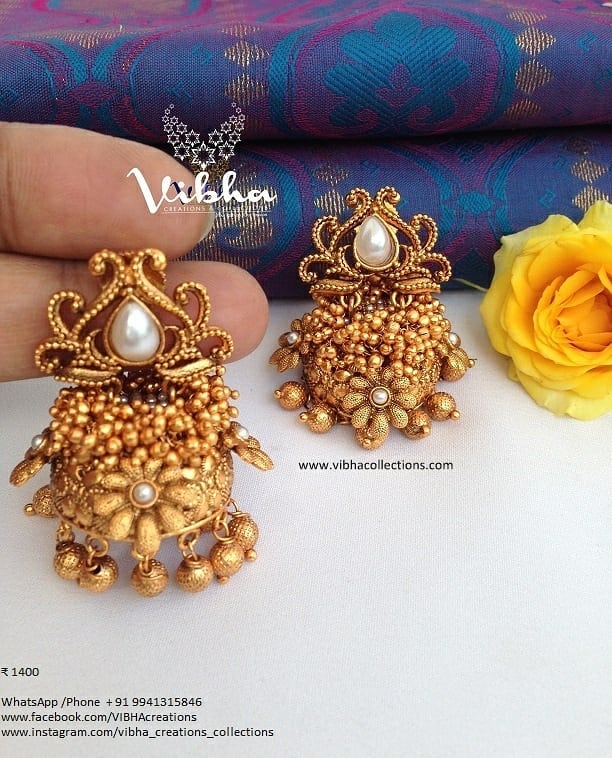 south indian style imitation jewellery designs