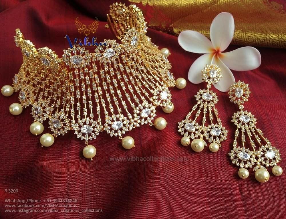 south indian style imitation jewellery designs