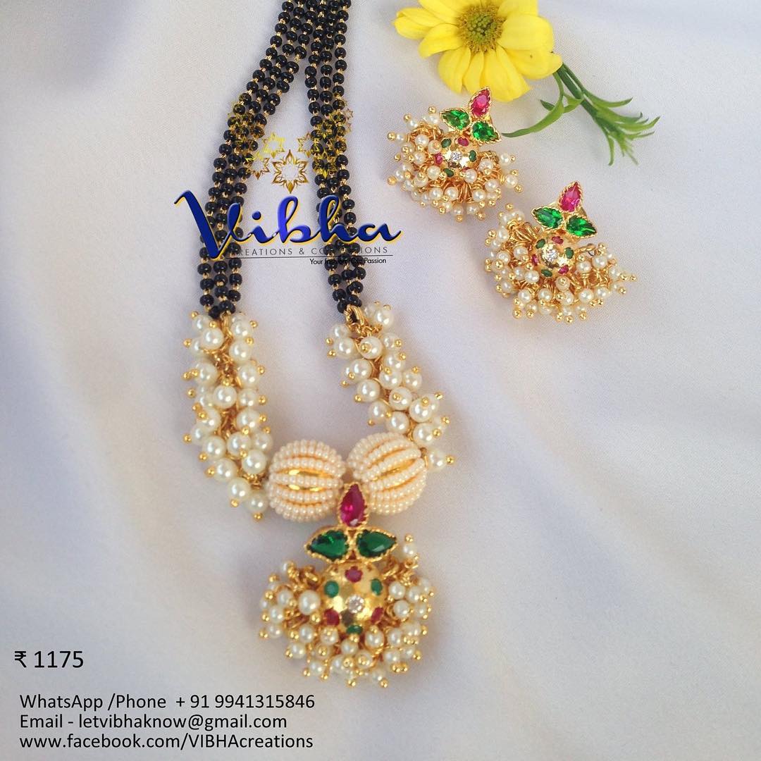 south indian style imitation jewellery designs