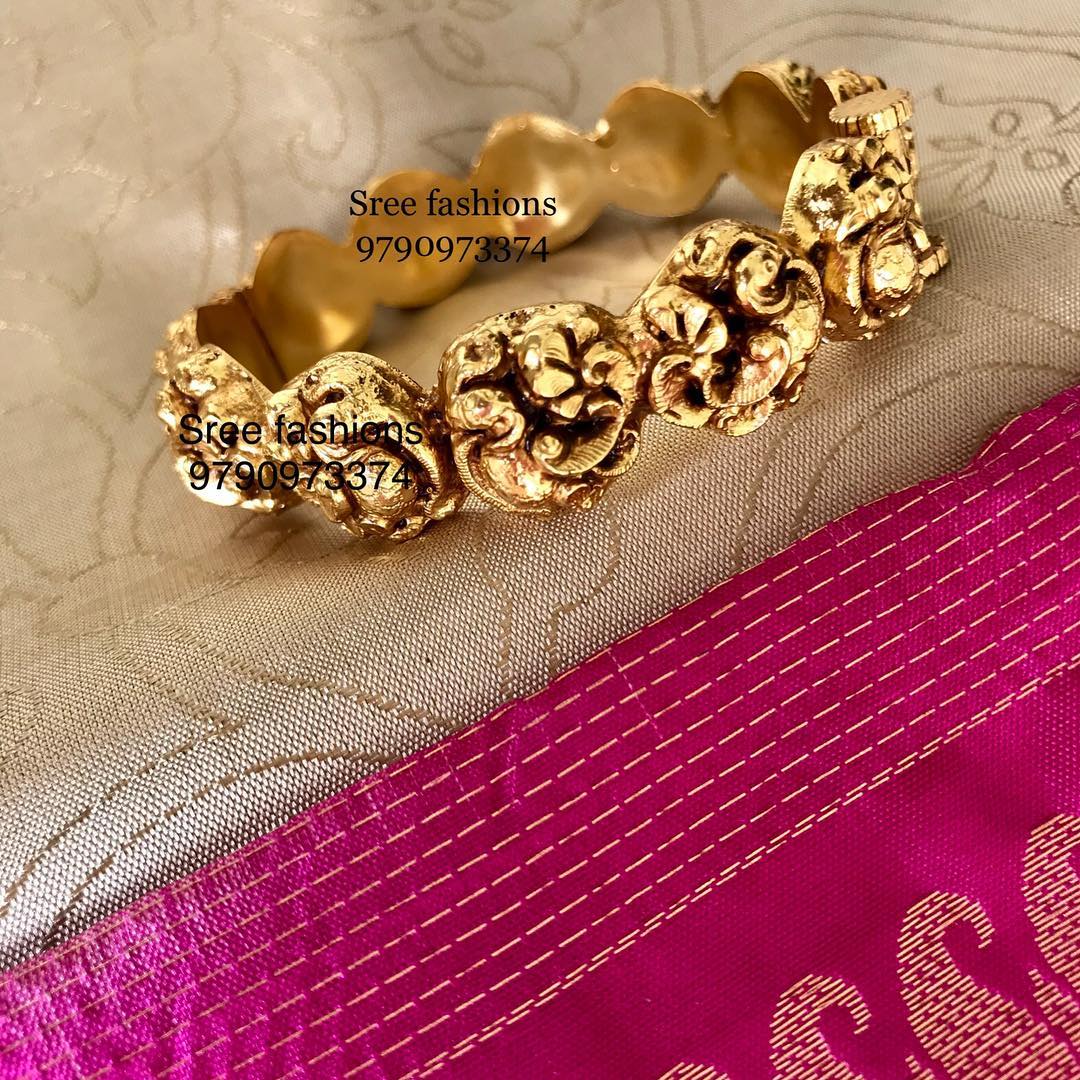 gold plated bangles