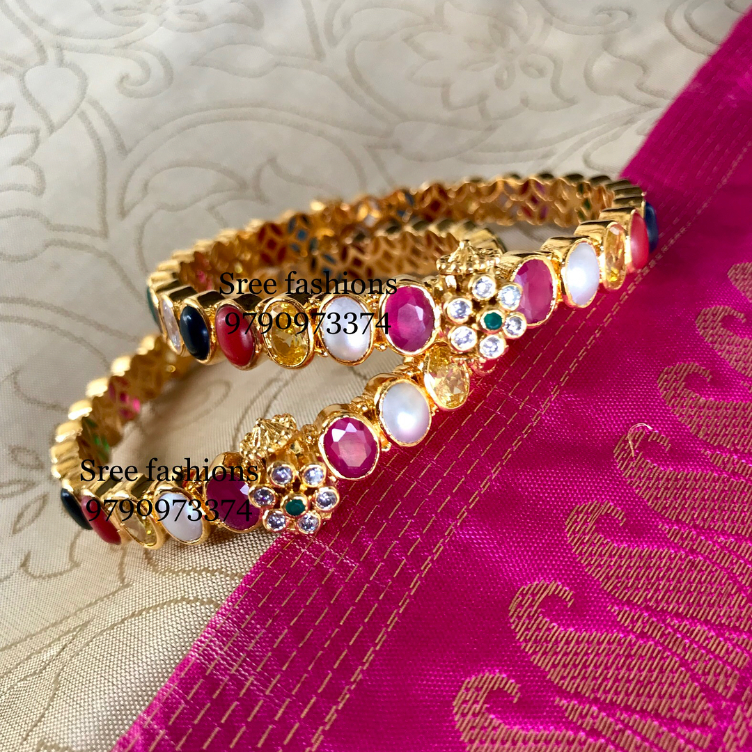 gold plated bangles