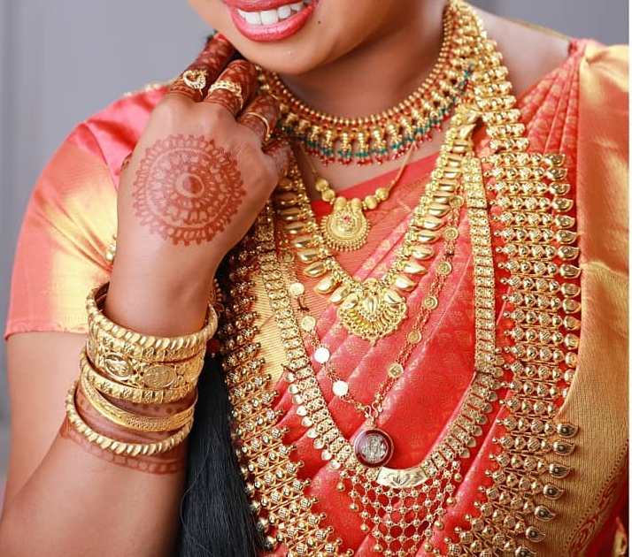 kerala wedding jewellery sets