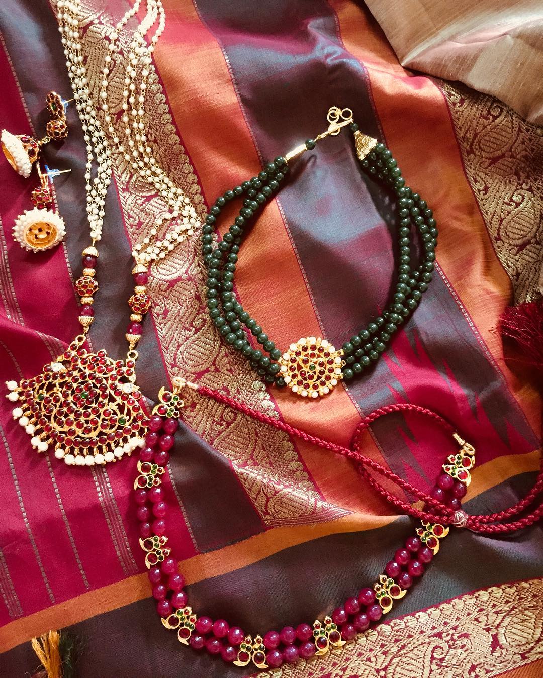 shop bharatanatyam temple jewellery