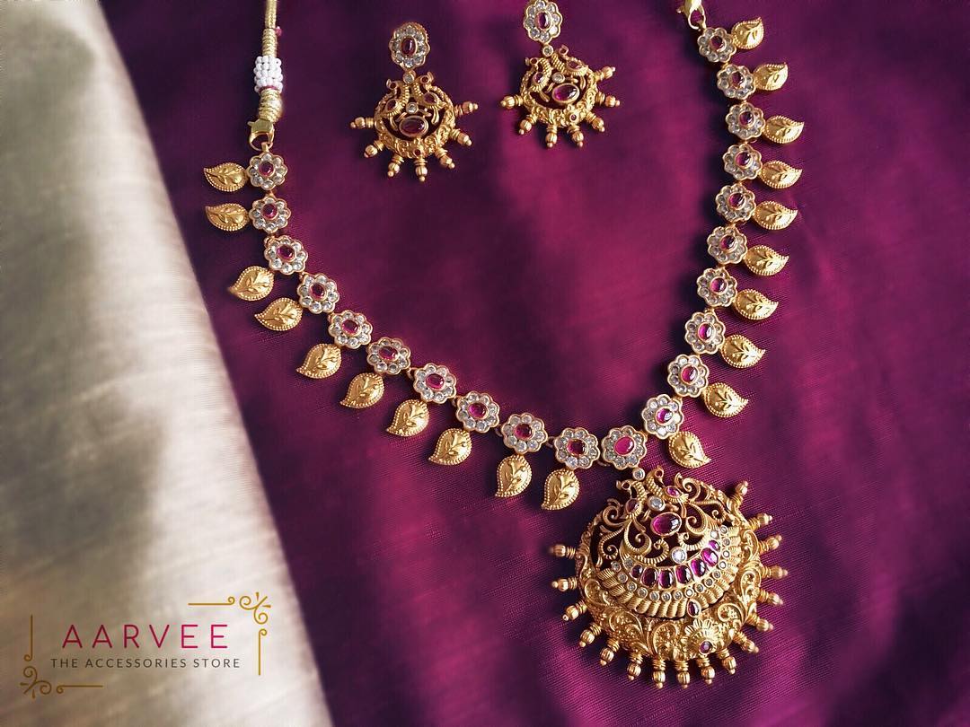 One gram gold ornaments clearance with price