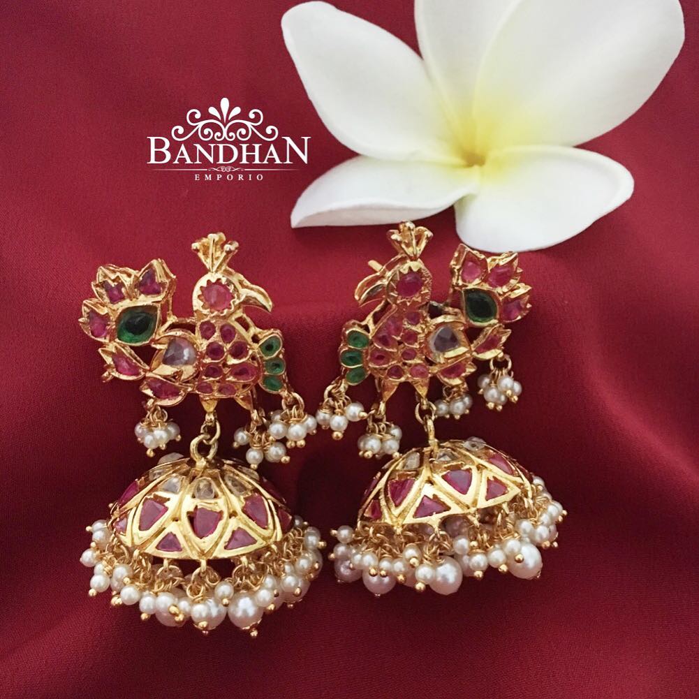 jhumka designs from bandhan