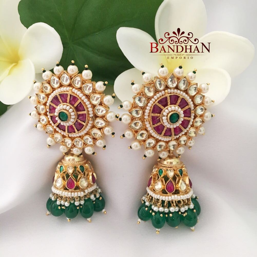 Shop The Most Adorable Jhumka Collections Here • South India Jewels