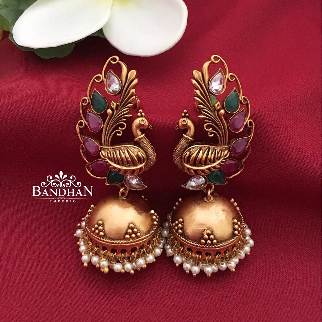 jhumka designs from bandhan