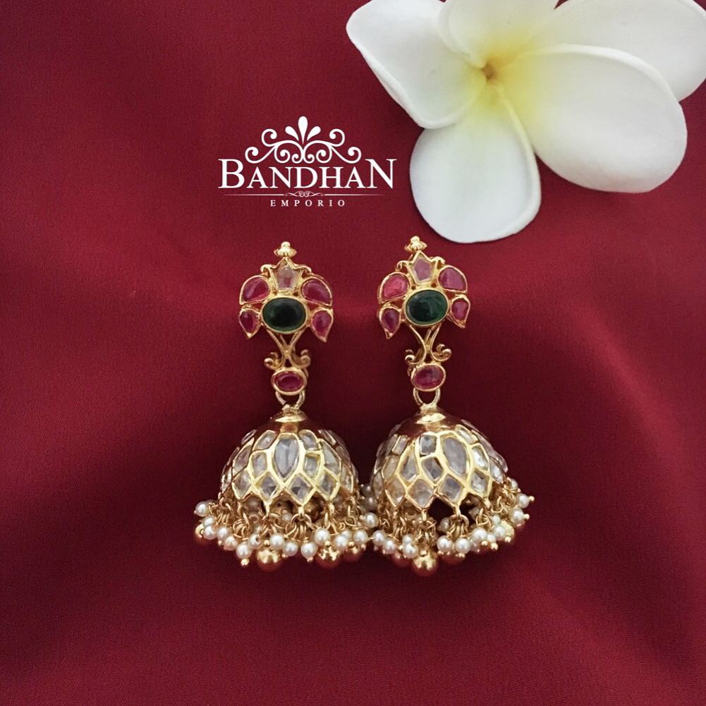 jhumka designs from bandhan