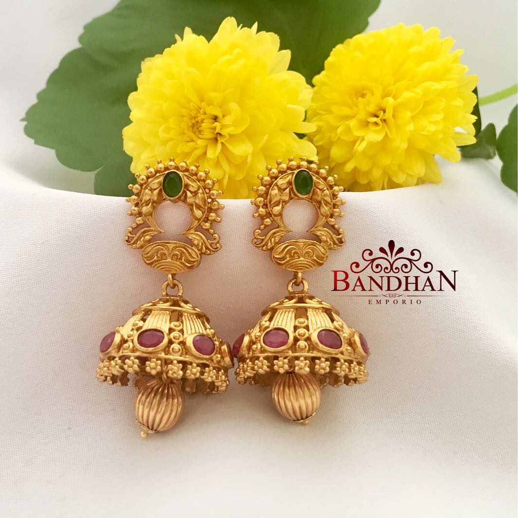 jhumka designs from bandhan