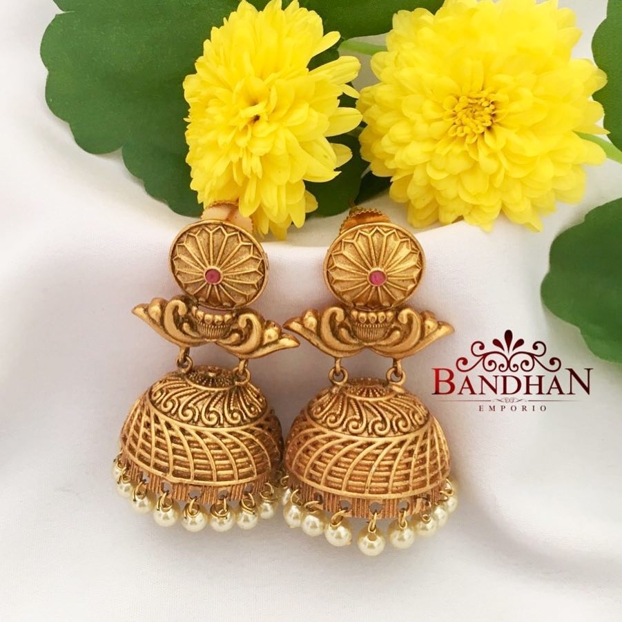 jhumka designs from bandhan