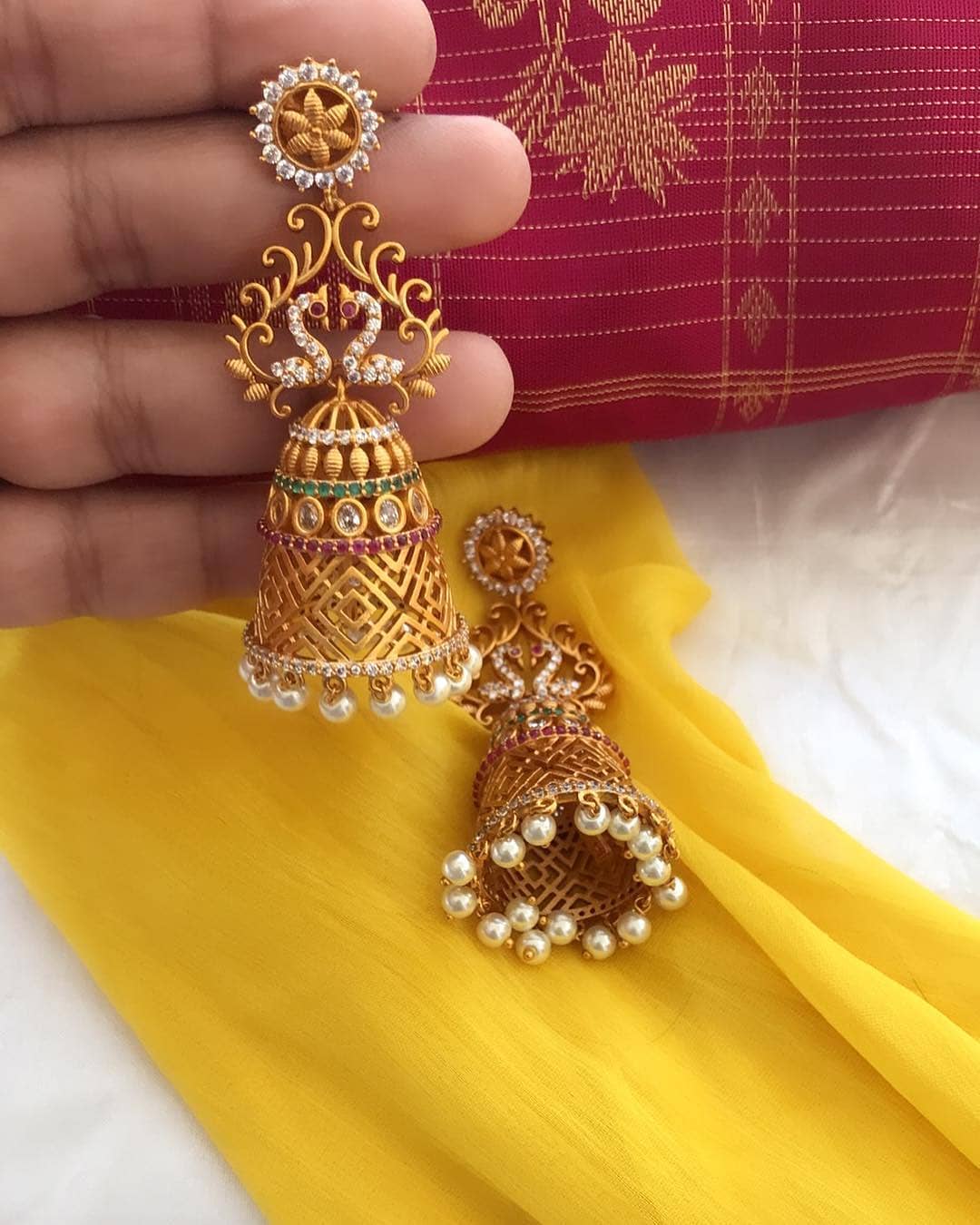 Prettiest jhumka designs