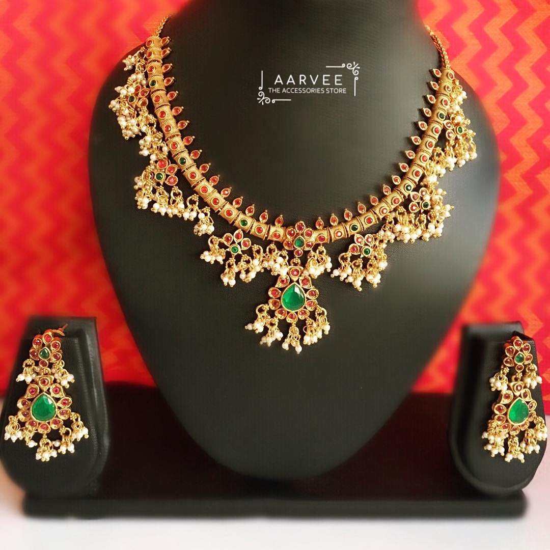 Gorgeous Jewelleries For The Festive Days Ahead • South India Jewels